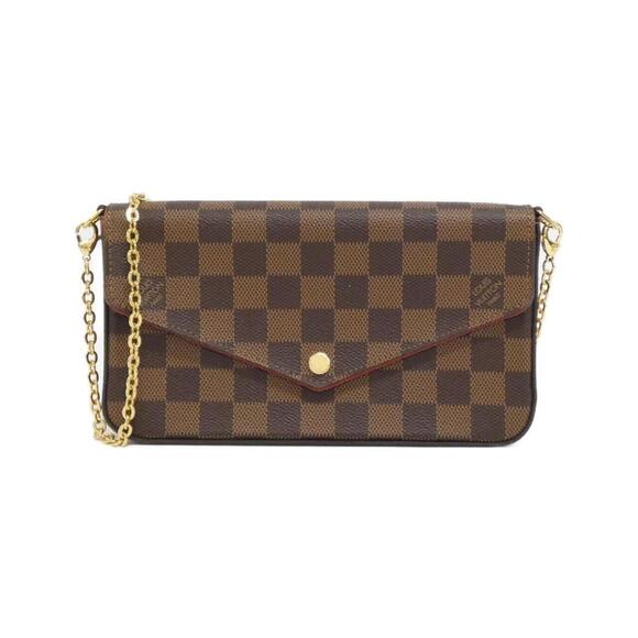 LOUIS VUITTON Brown Damier Shoulder Bag - Picture 1 of 7